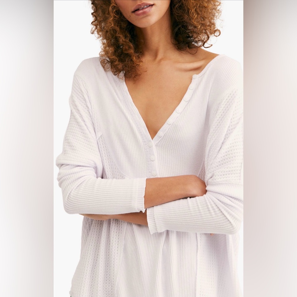 Free People Leo Henley Tee